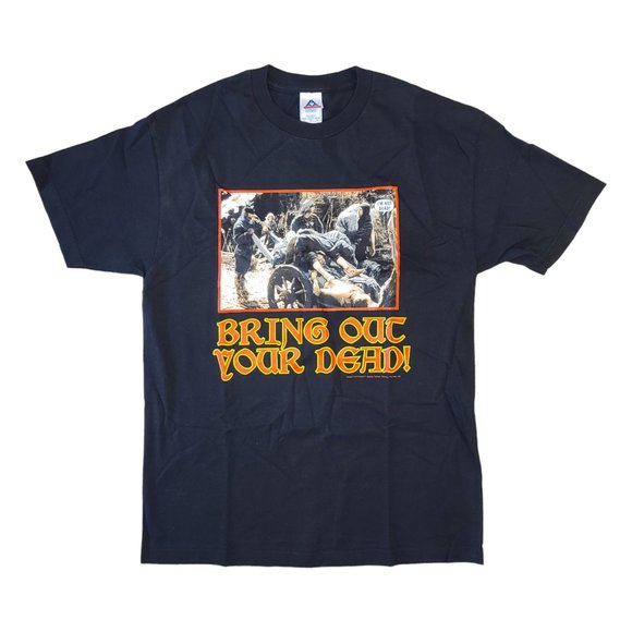 Vintage 2000 Monty Python And The Holy Grail Bring Out Your Dead Shirt - Picture 1 of 4